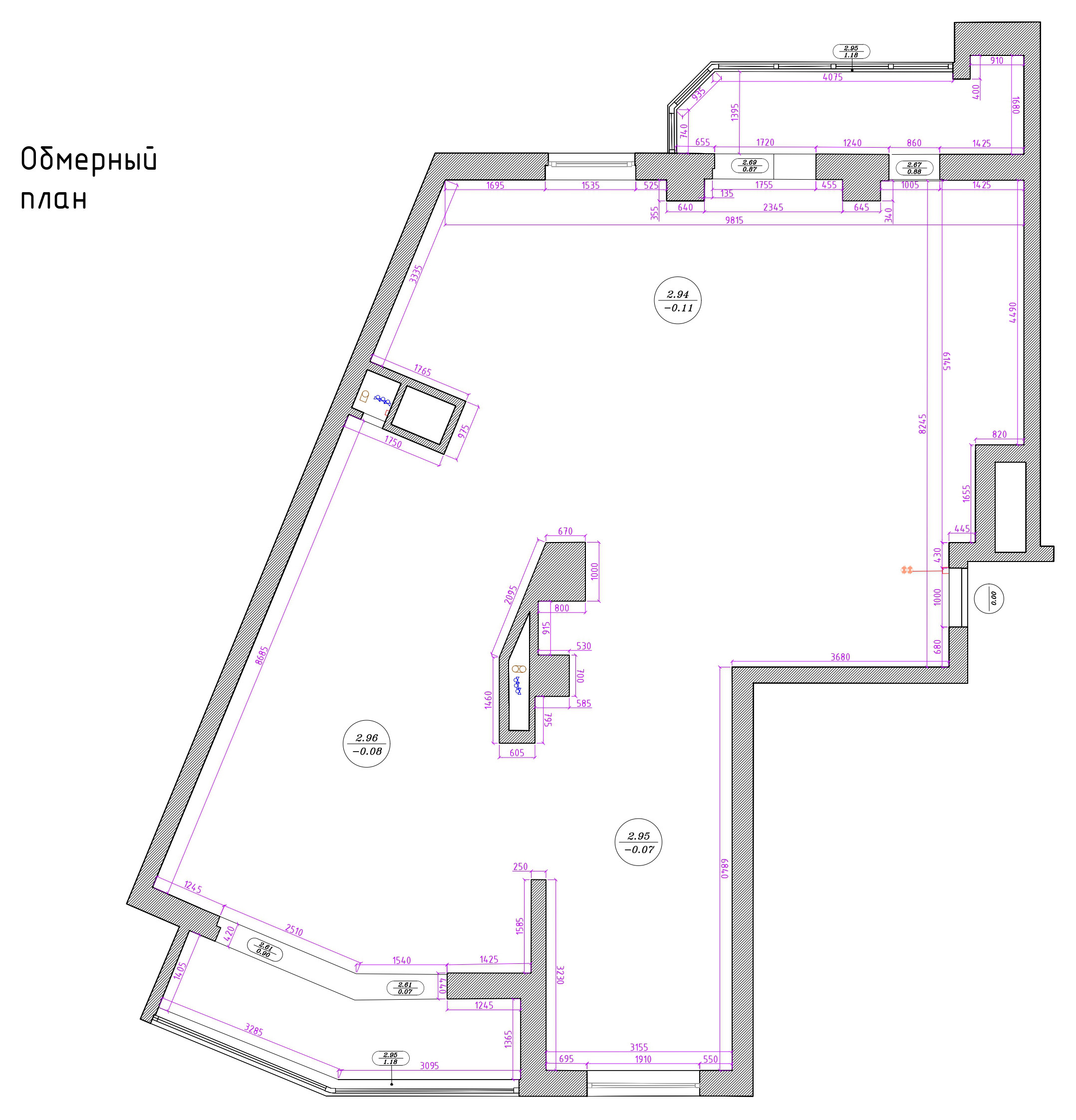 Поиск планировки: Семейная квартира хитрой формы [4 варианта]