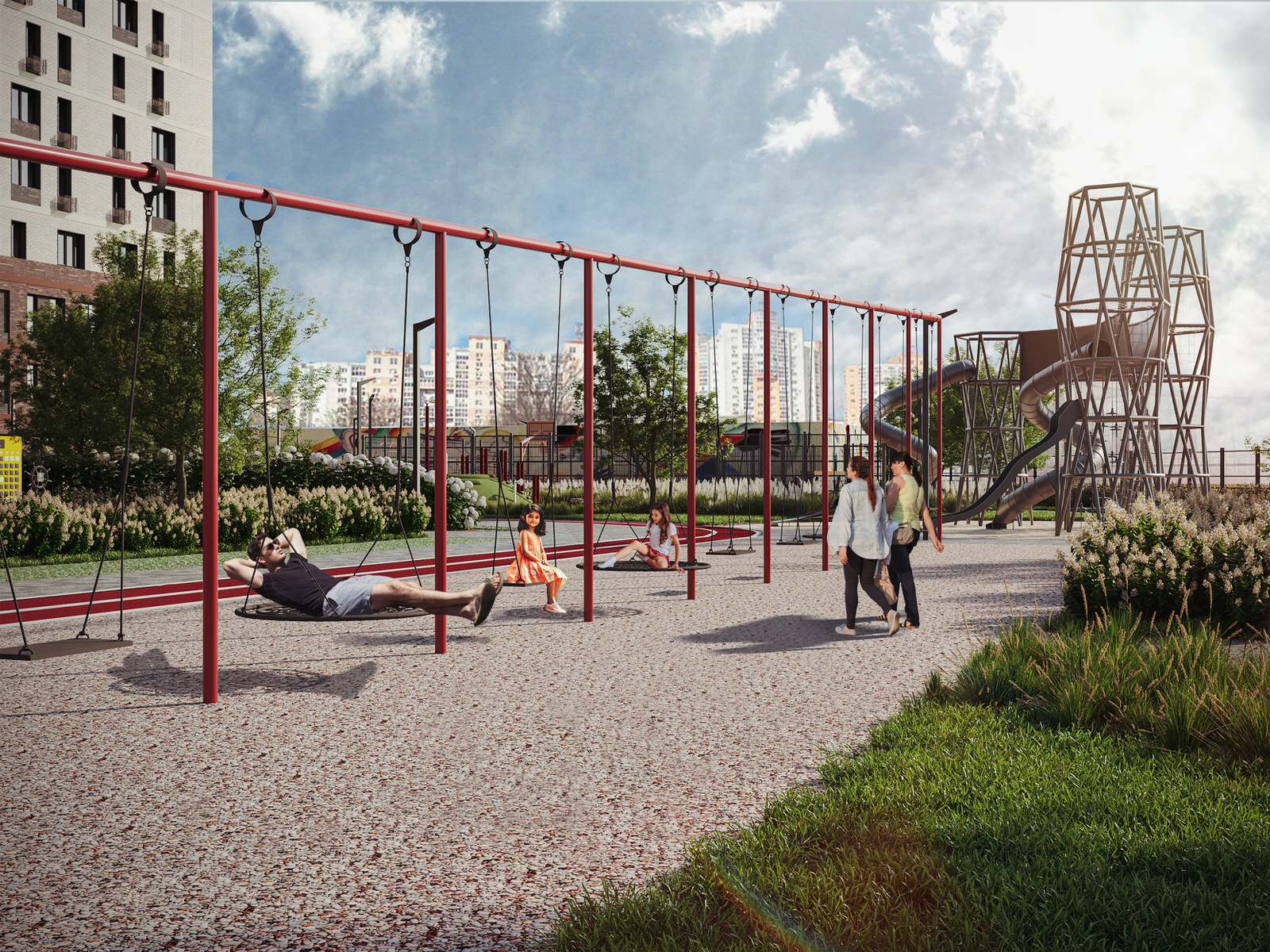 Архитектура фасадов и проект благоустройства