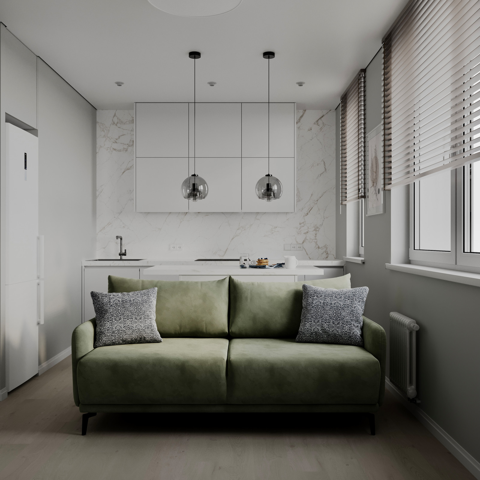 Двухкомнатная квартира в Долгопрудном