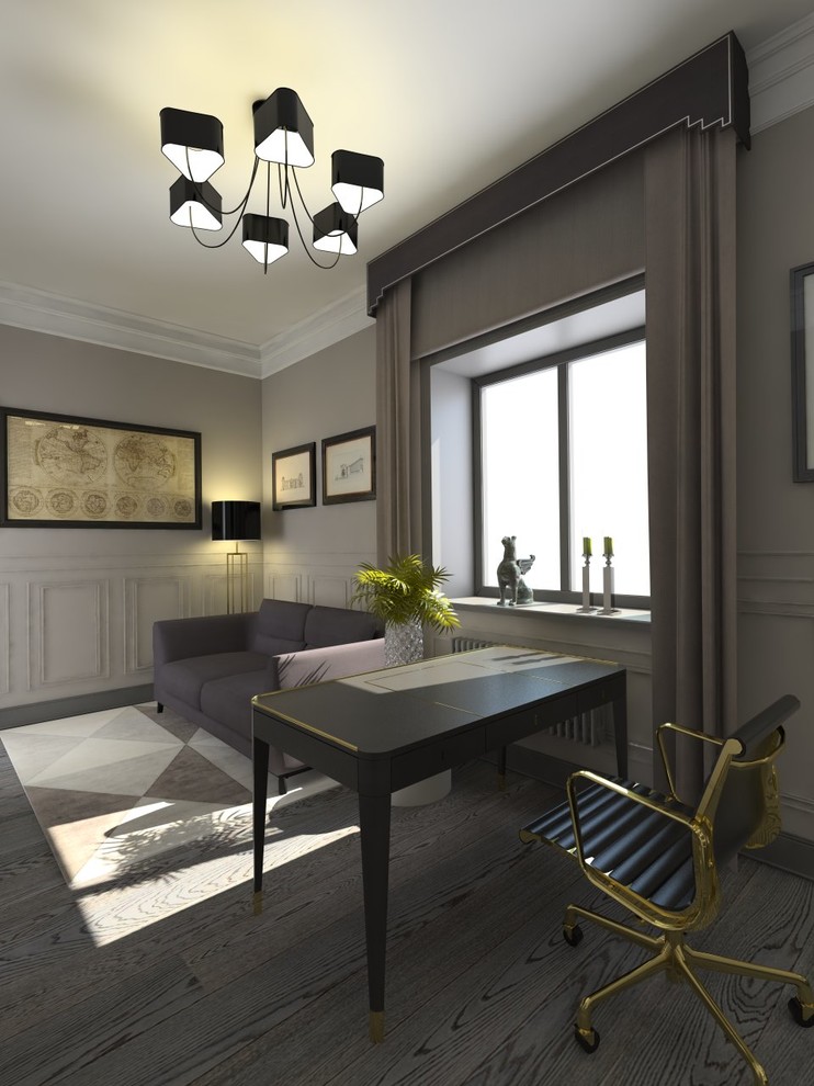 Квартира в Минске.рабочий кабинет.