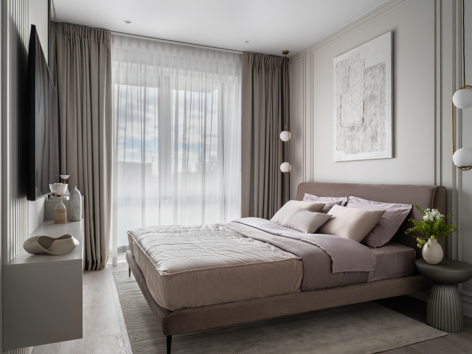 Обложка проекта: Дизайн интерьера квартиры в современном стиле в ЖК Метрополия