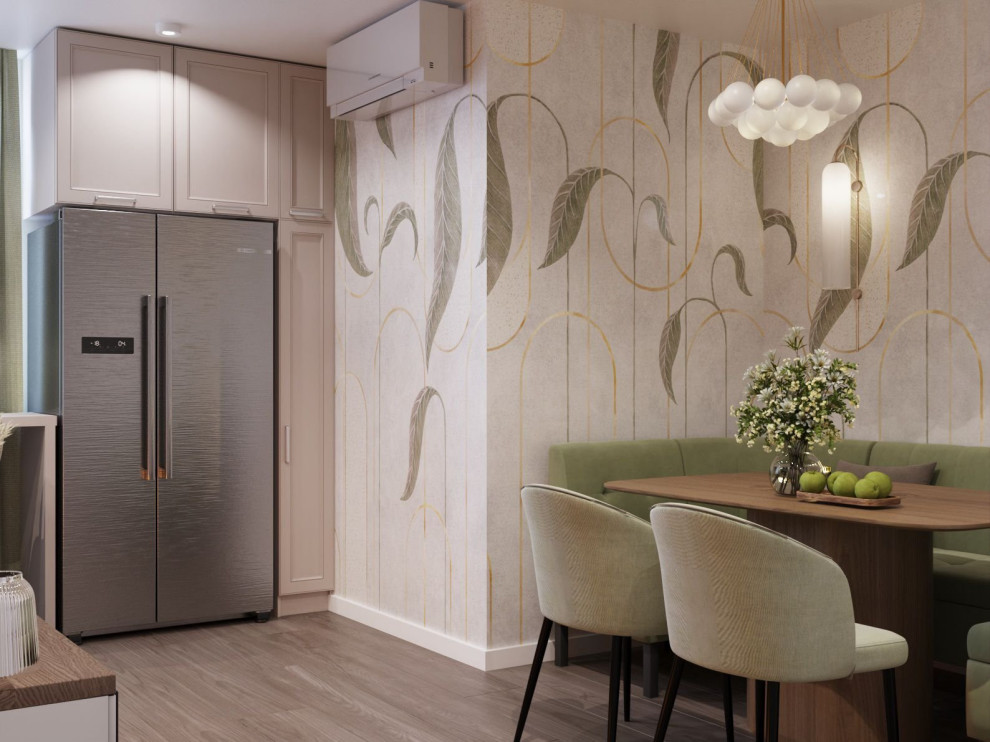 Дизайн кухни-гостиной