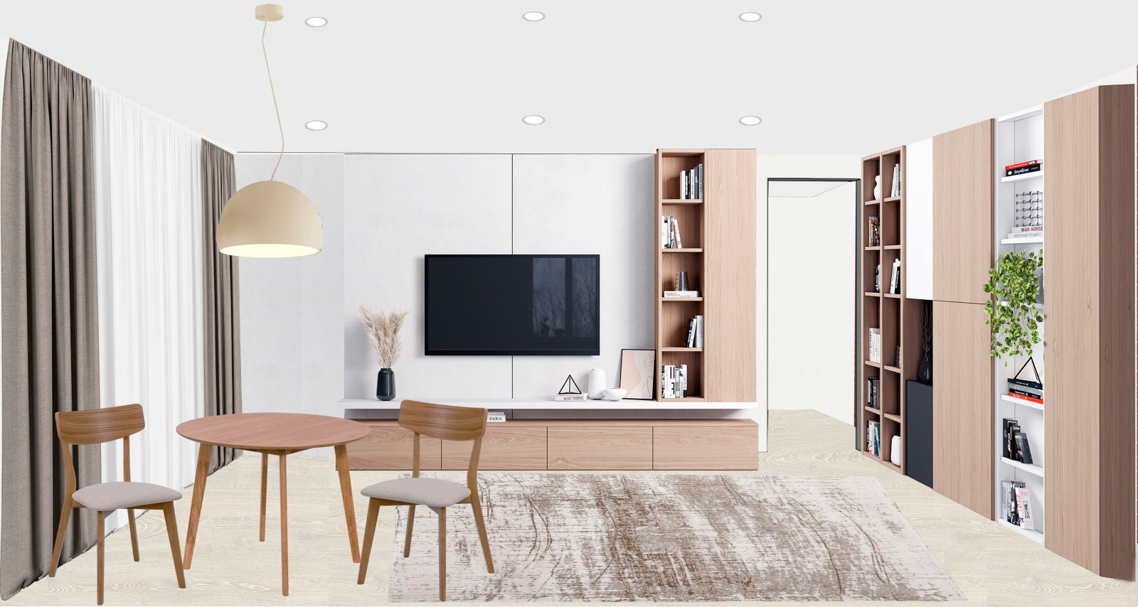 Дизайн гостиной коллажи