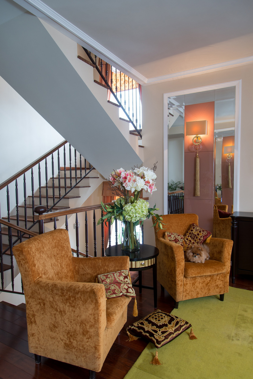 Столовая с элементами ар-деко