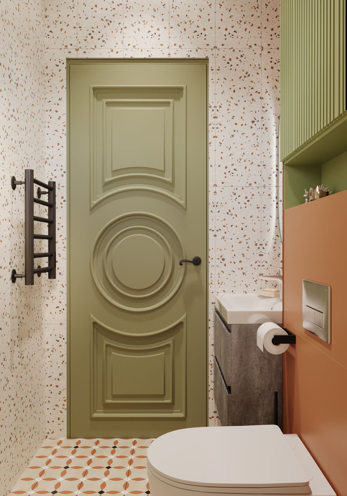 Дизайн 2х этажного дома в стиле эклектика