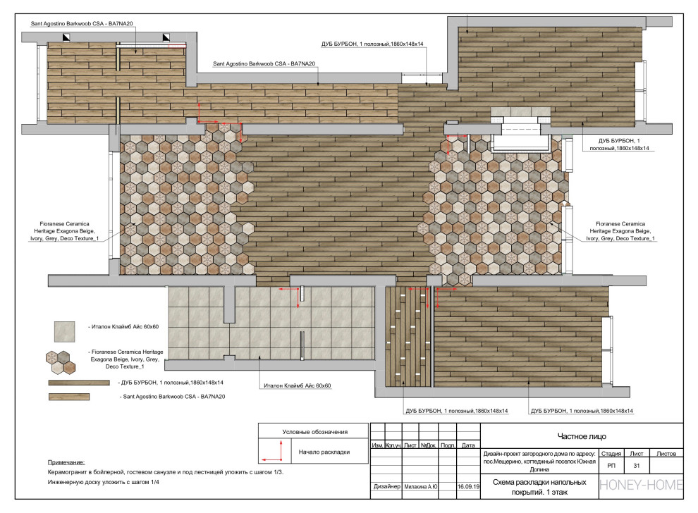 Рабочая часть; загородный дома 240 кв.м.