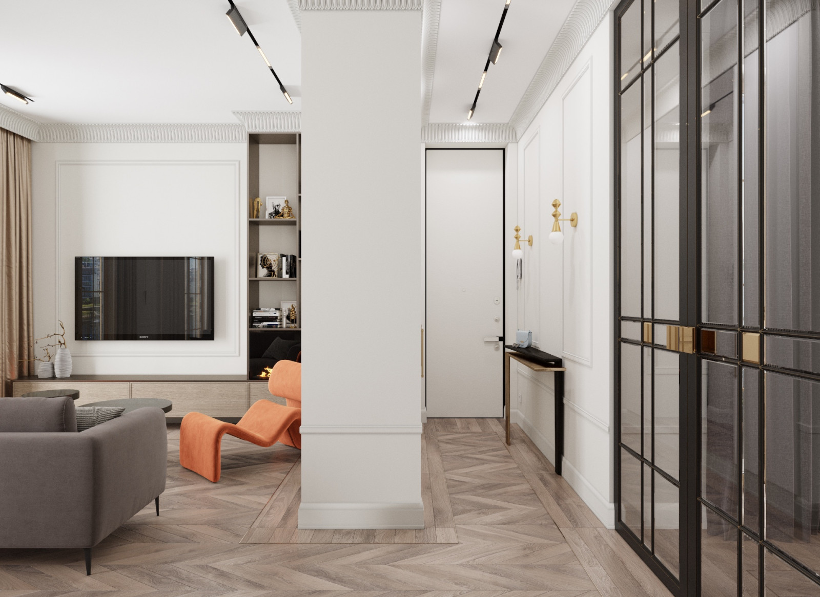 Кухня гостиная