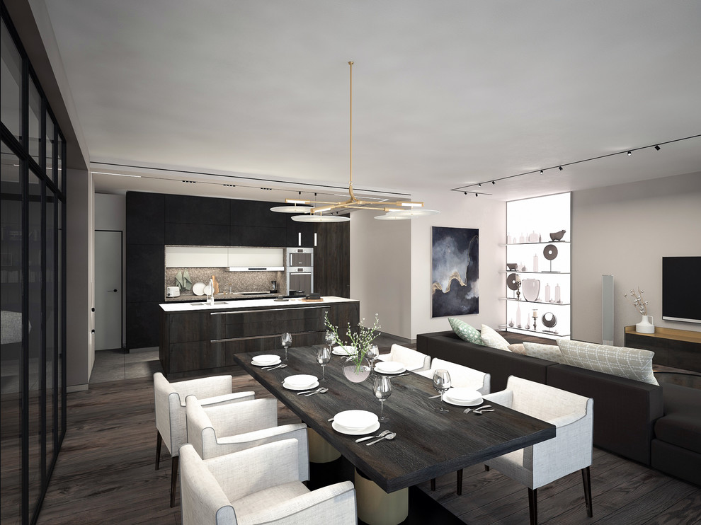 Обложка проекта: Просторная современная квартира в Москве