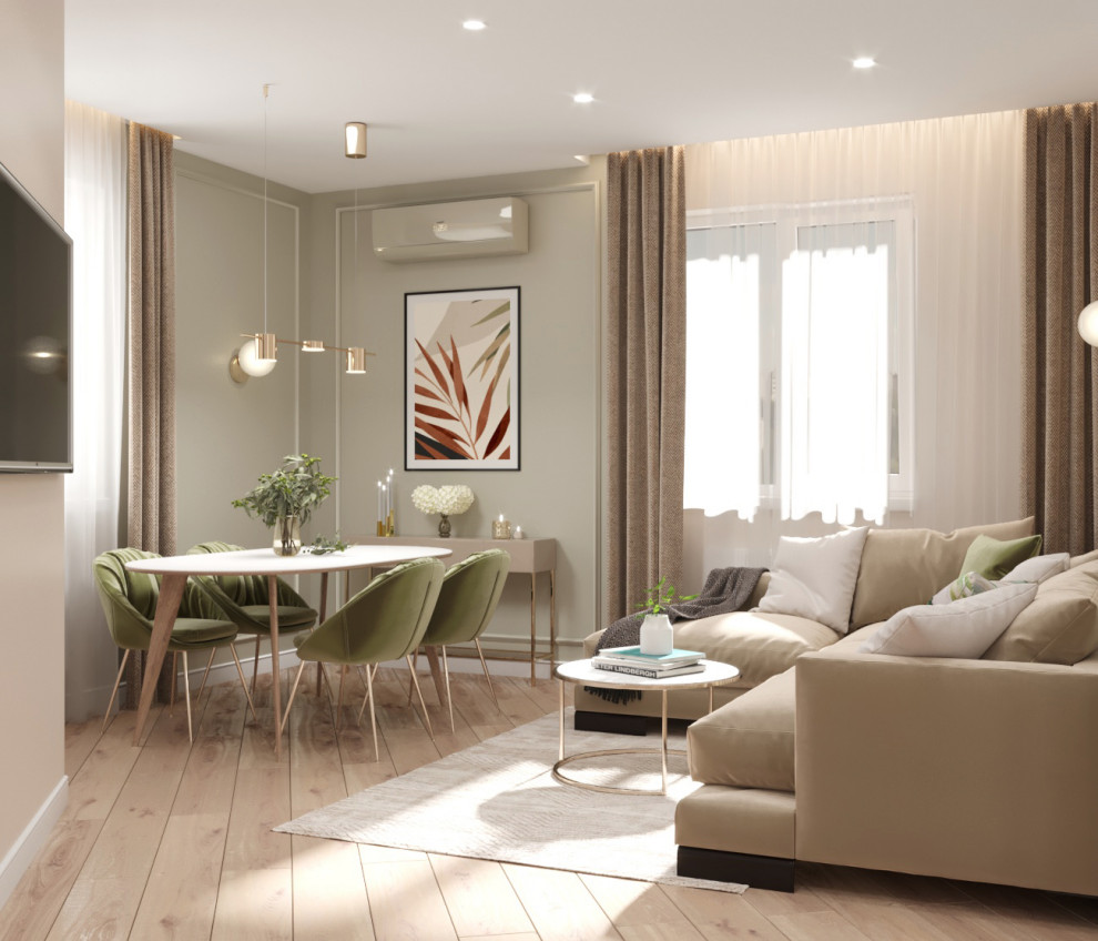 Обложка проекта: Дизайн-проект квартиры ЖК "Тихий Дон"