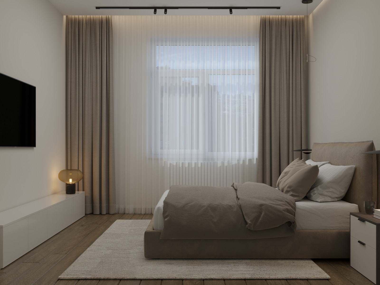 Современный интерьер квартиры на Финском заливе