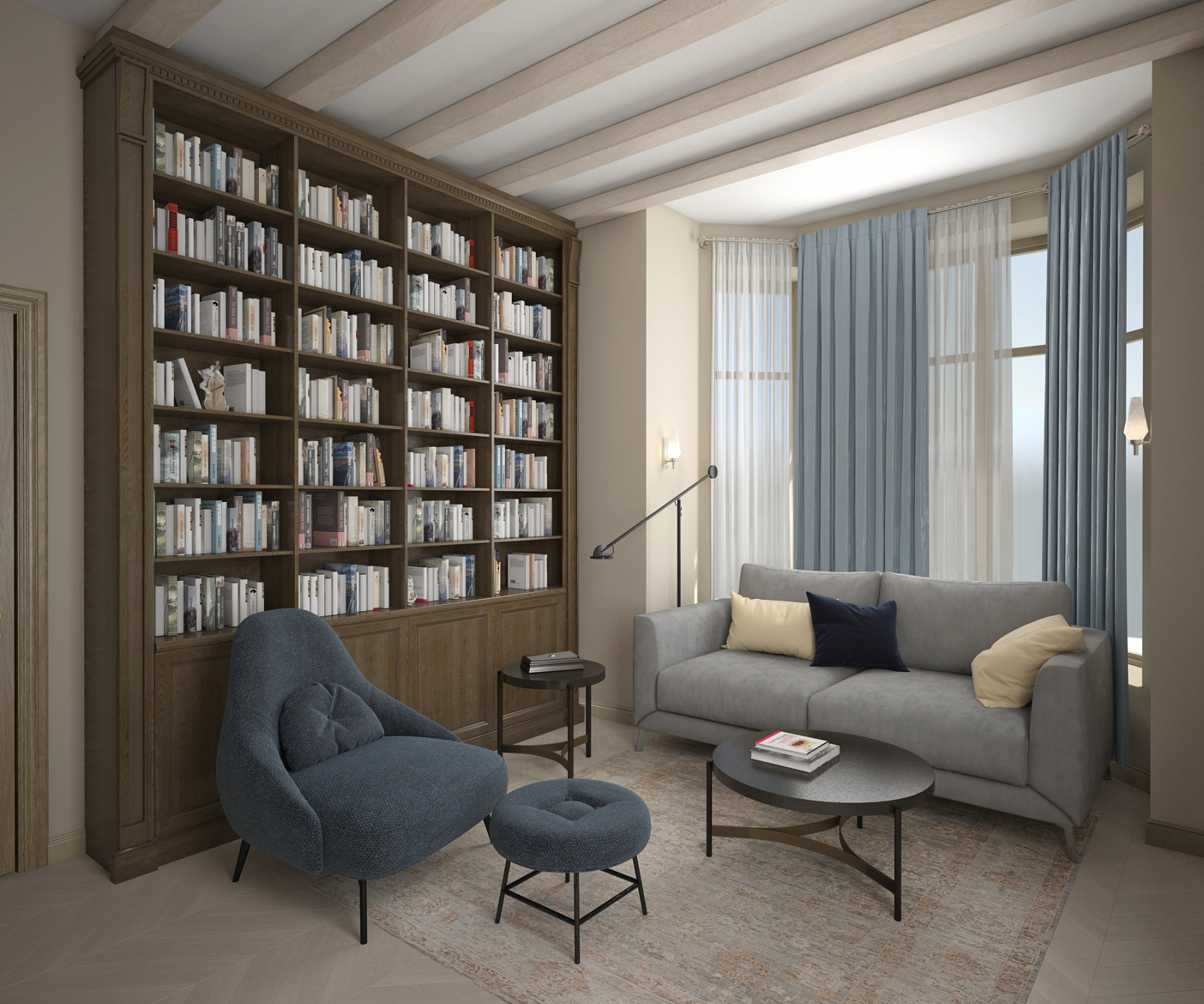 Дом с классическими элементами