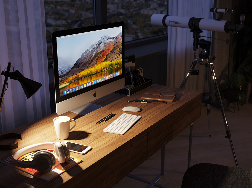 ЖК  Лазурные небеса. Кабинет.