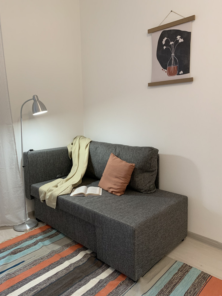 Обложка проекта: Уютный сканди в небольшой однушке