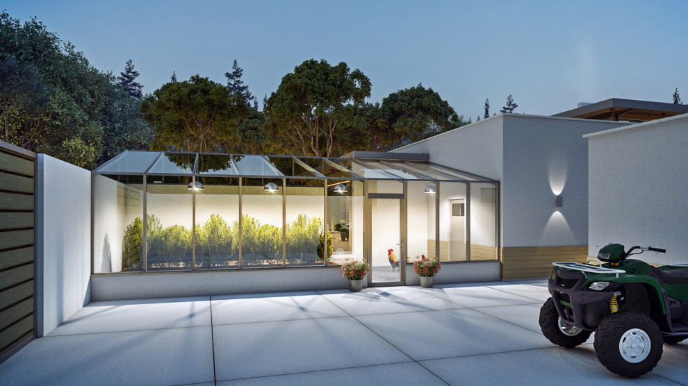 Вилла в дубовом лесу