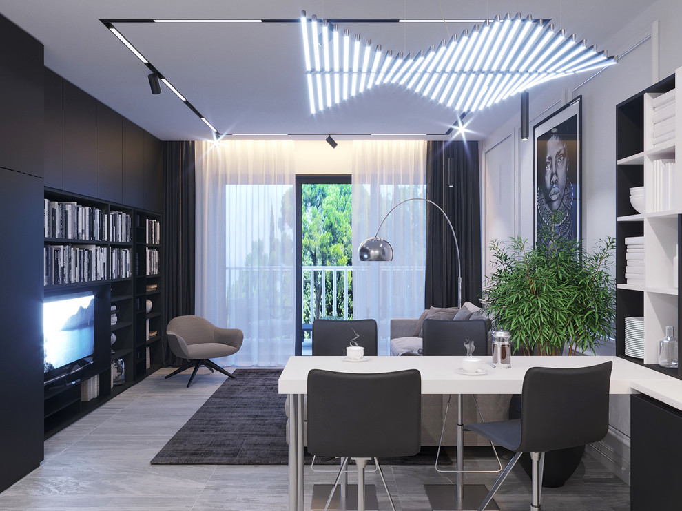 квартира 35 кв.м *Monochrome*