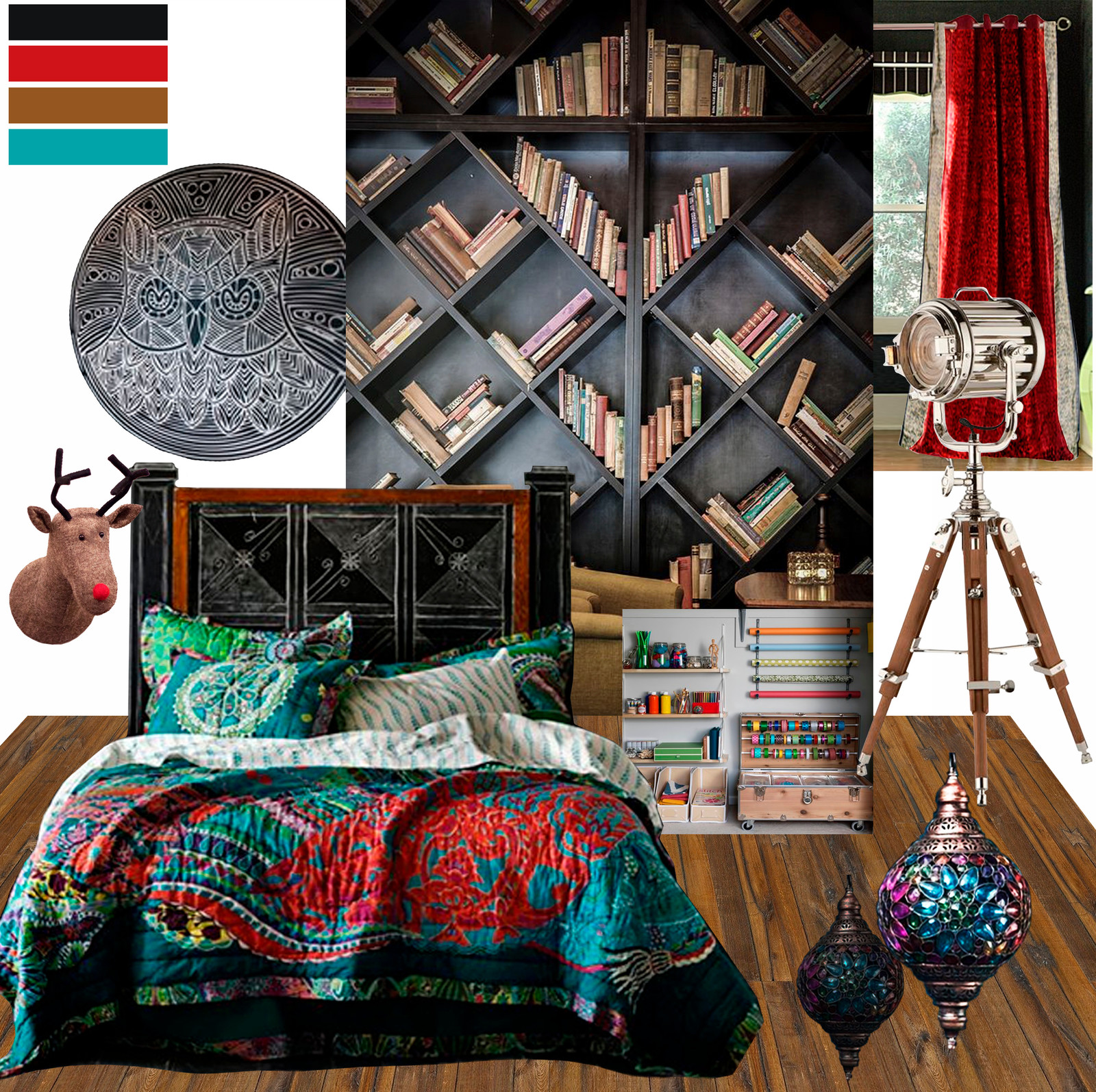 Коллаж интерьера - подача