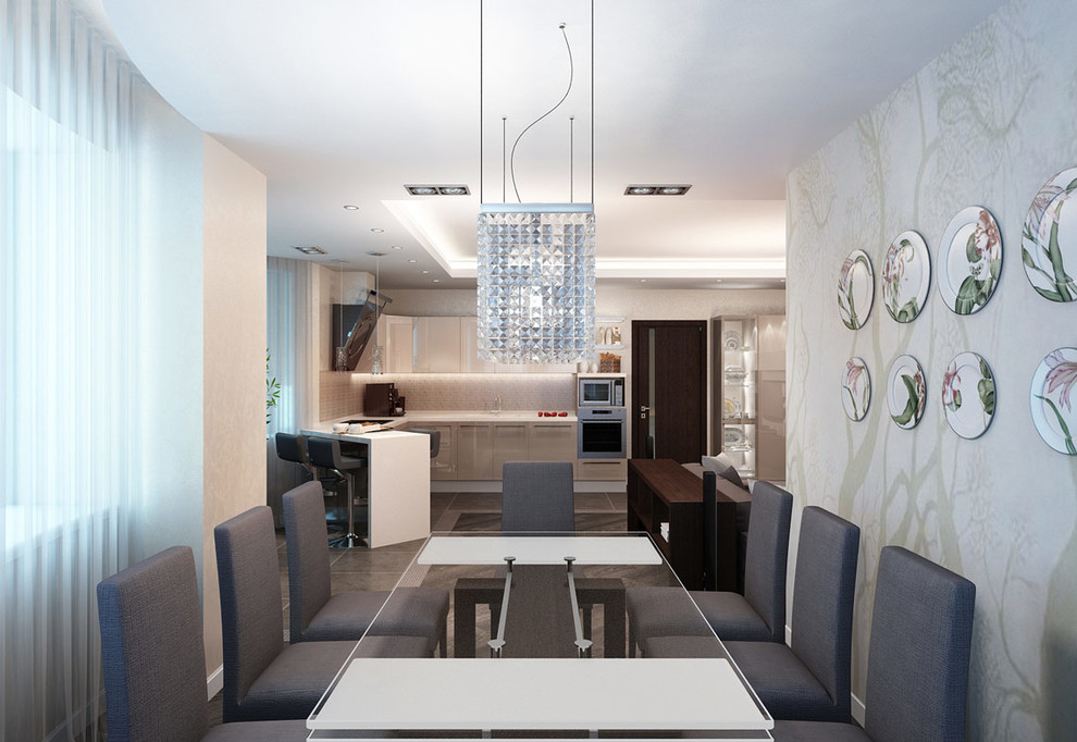 Обложка проекта: «Кофе со льдом» квартира в городе 140 кв.м