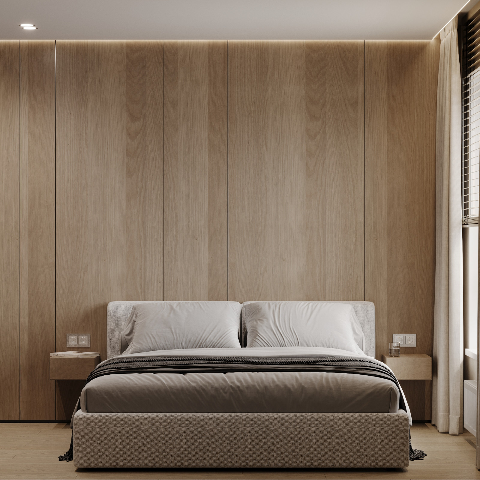 Эскизный проект интерьерной квартиры в Москве