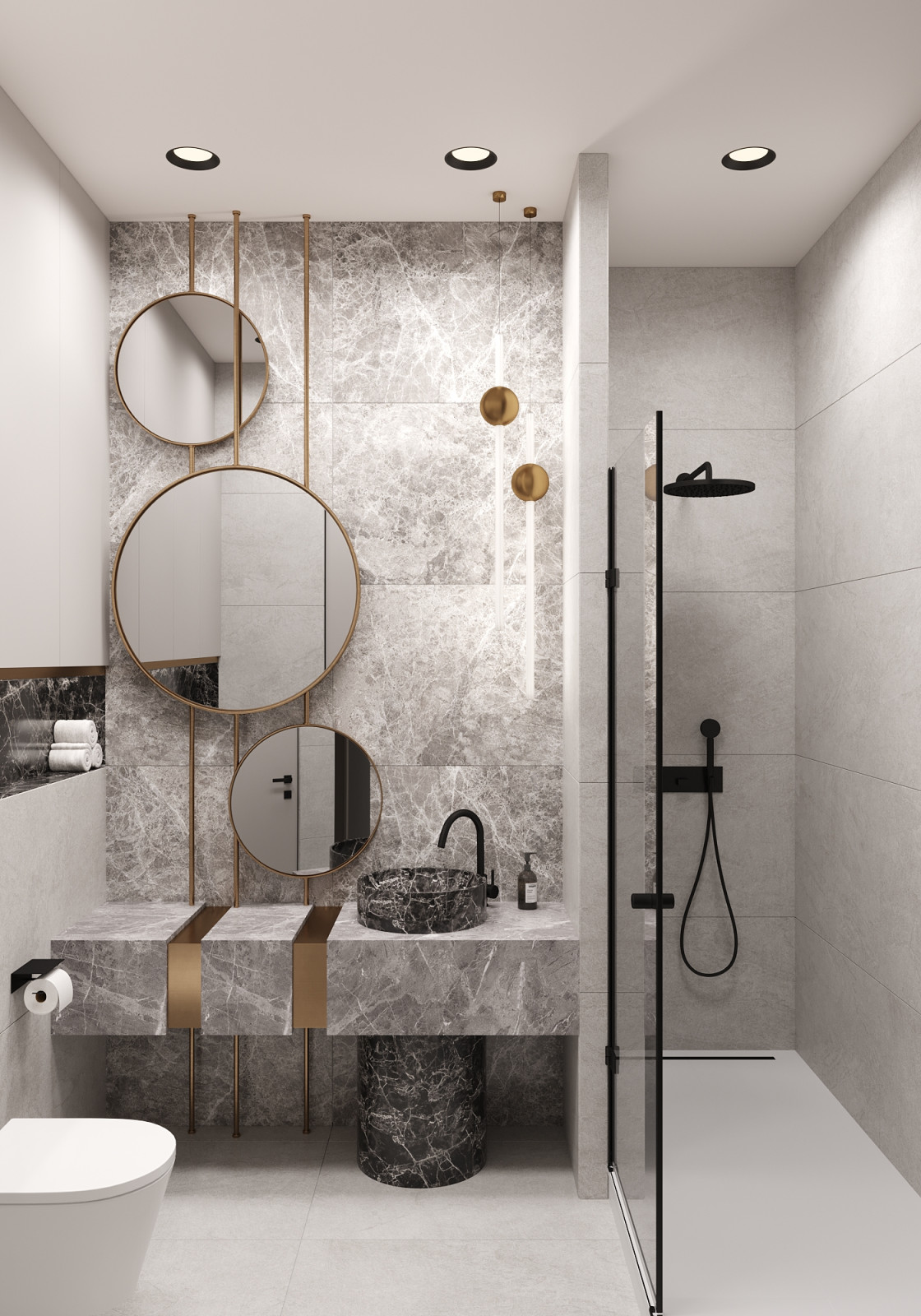 Трехкомнатная квартира ЖК "Резиденция Сколково"