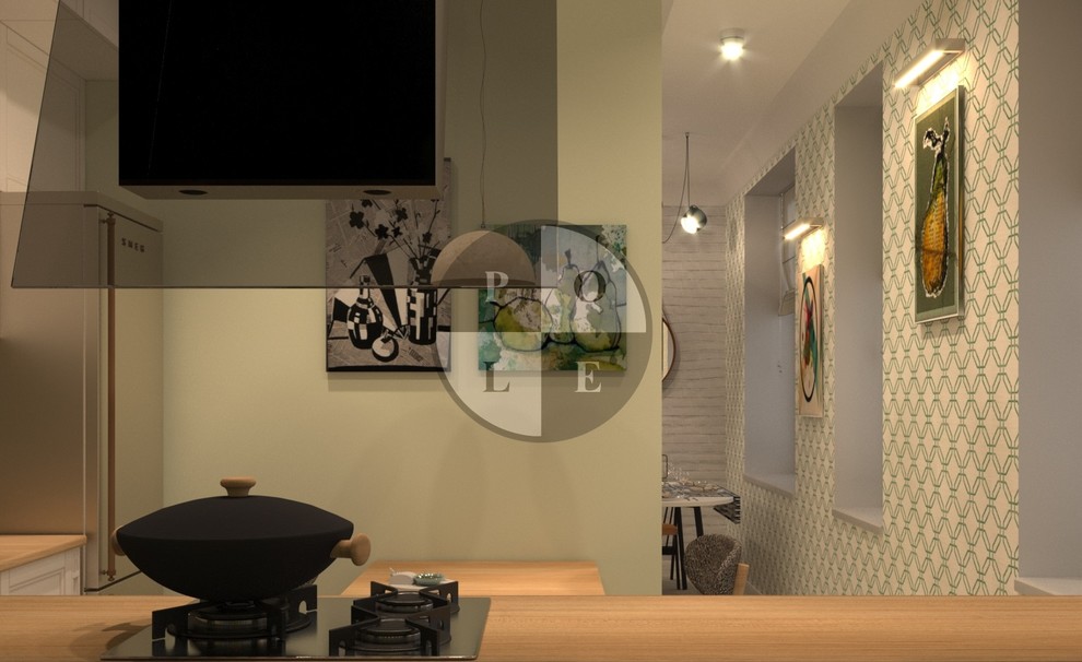 Трехкомнатная квартира в Москве, Тишинская площадь 6