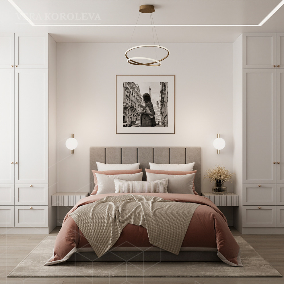 Дизайн-проект двухкомнатной квартиры в Москве в ЖК "Первый Московский"