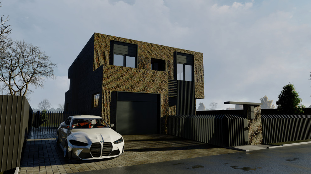 Обложка проекта: Современный дом 160 кв.м.