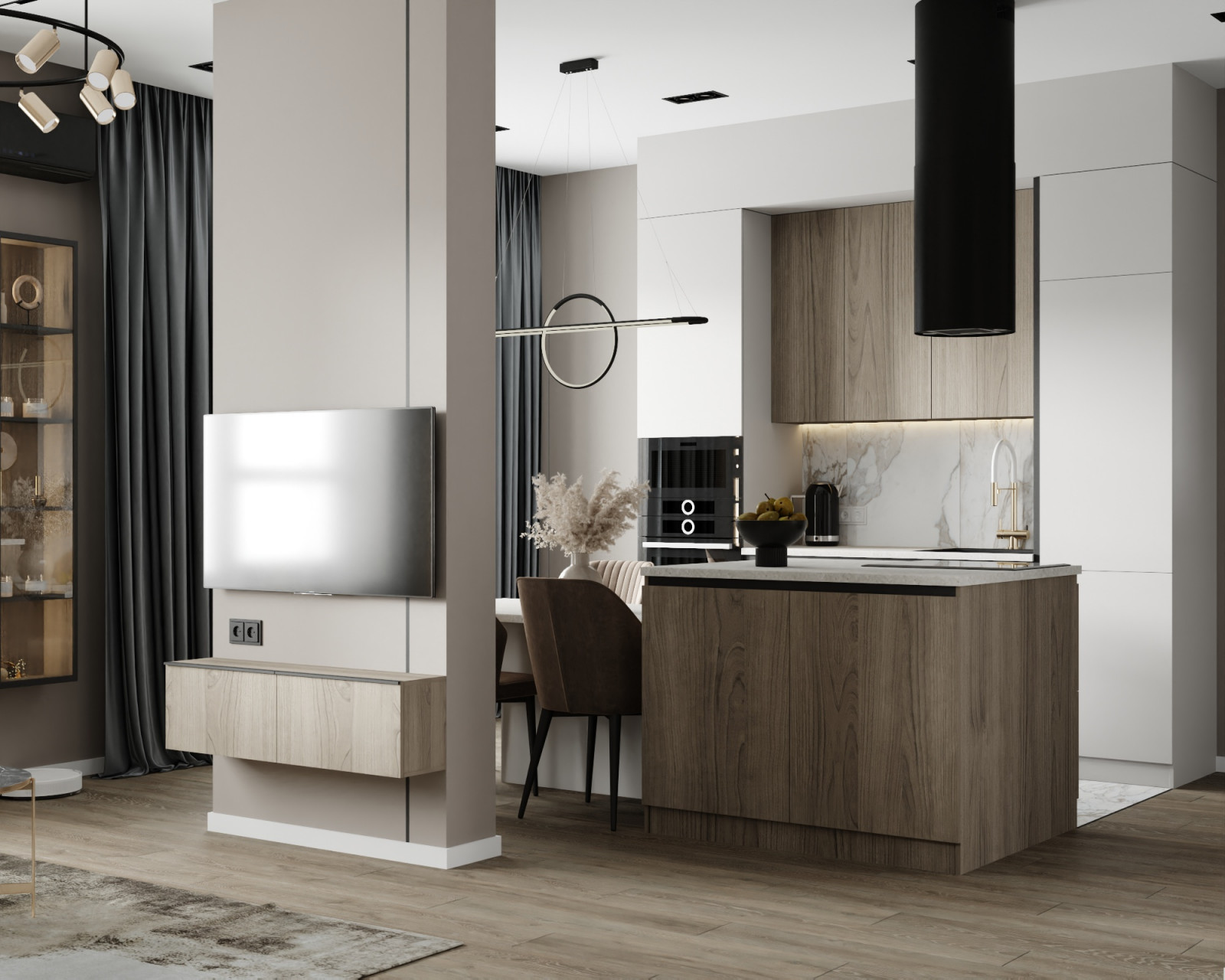 Квартира 76 кв.м., МO г. Видное