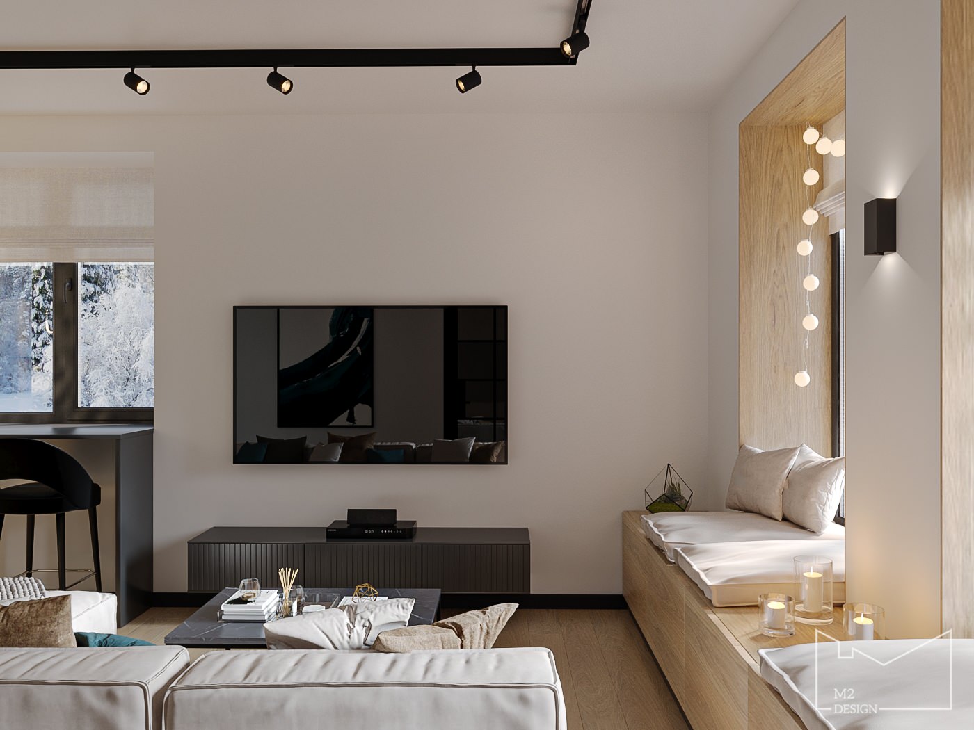 Обложка проекта: Таун хаус "Волжские Пенаты" 82м