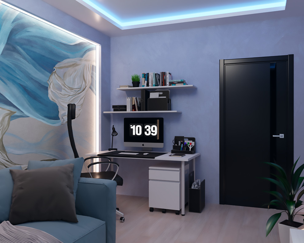 Визуализация комнаты площадью 15м².