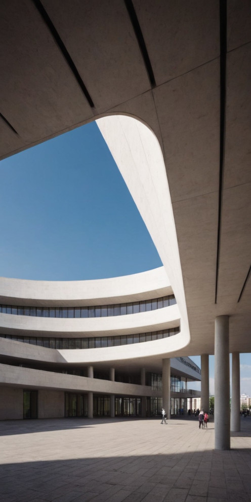 (re)MIXED : Многофункциональный выставочный центр : AI Modernism space