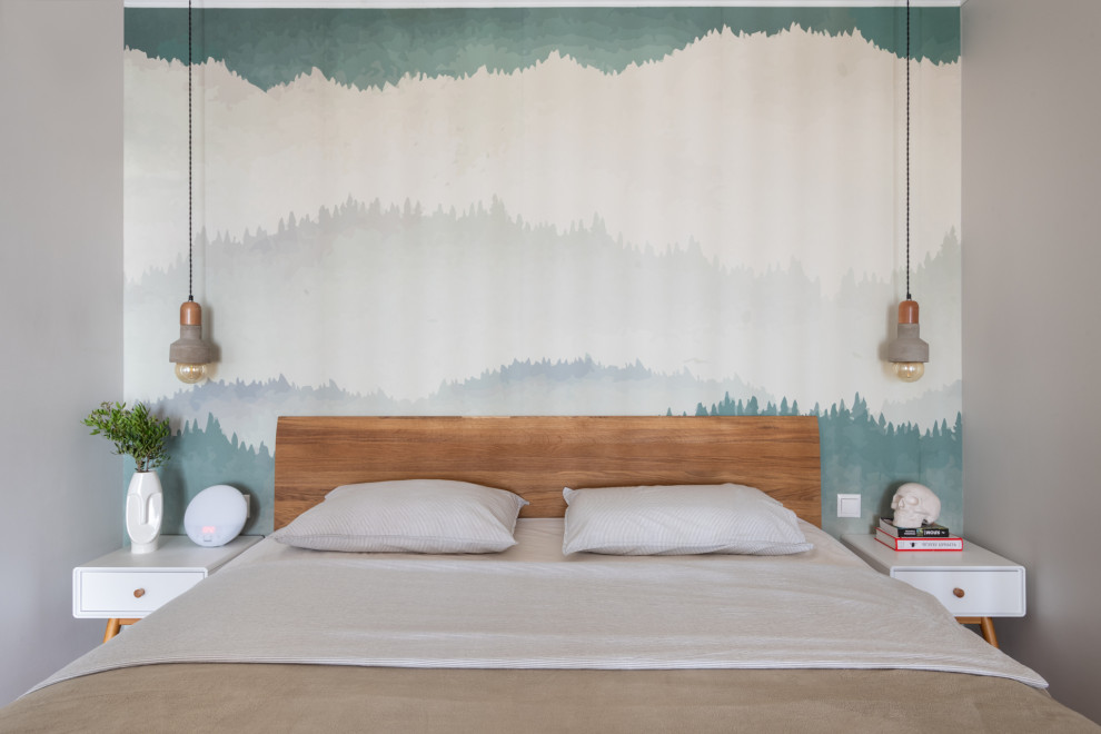 Интерьер квартиры-студии в ЖК Ньютон