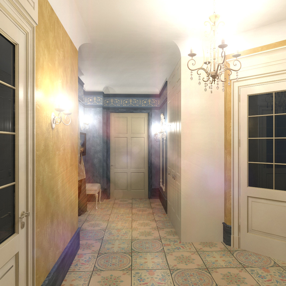 Интерьер в синих тонах