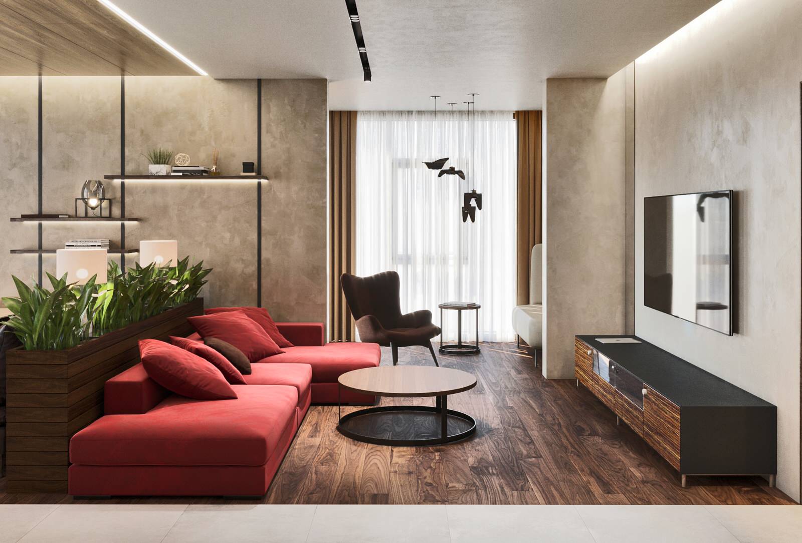 Обложка проекта: Дизайн квартиры в ЖК Метрополь г. Сочи