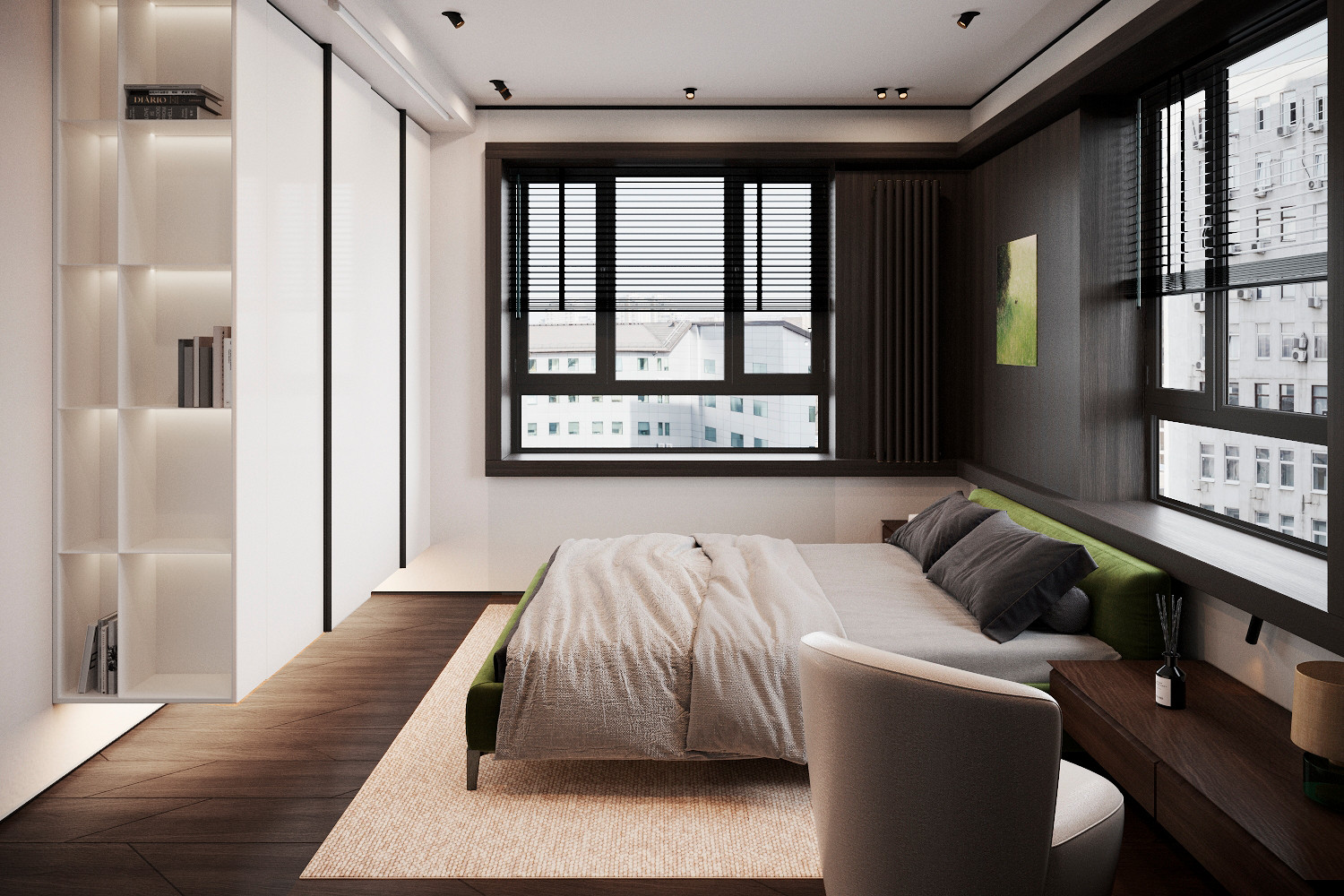 Квартира для семьи, которая любит природу и хоккей