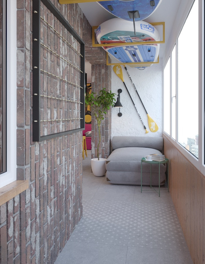 Яркая студия для девушки