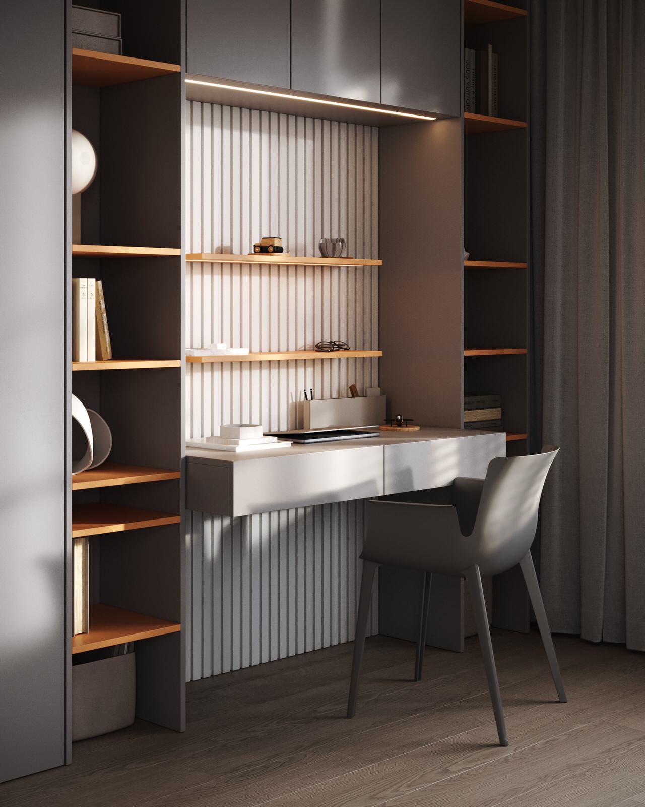 Дизайн-проект частного дома, расположенного в уютном спальном районе