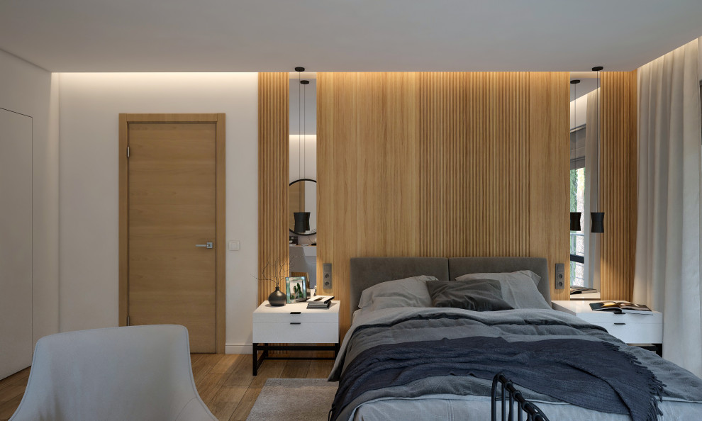 Спальня в стиле минимализм 2