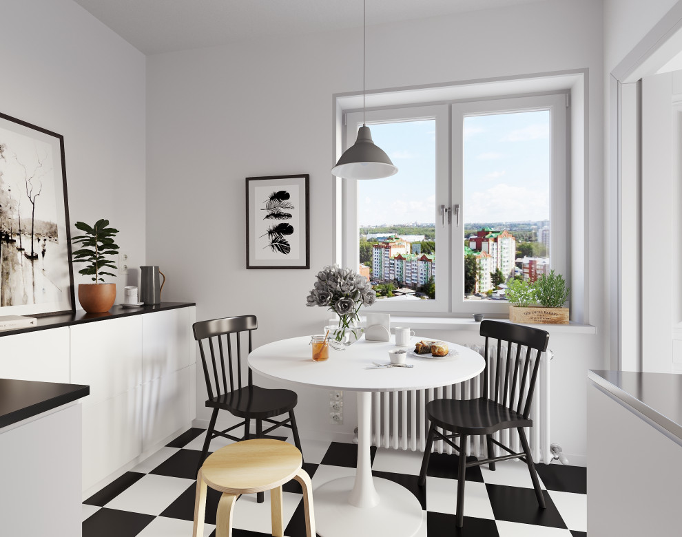 Обложка проекта: Небольшая кухня