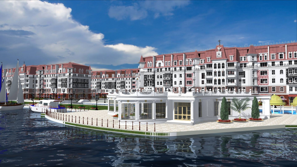 Концепция развития бухты реки Тростянка в Зеленоградске - 2 очередь