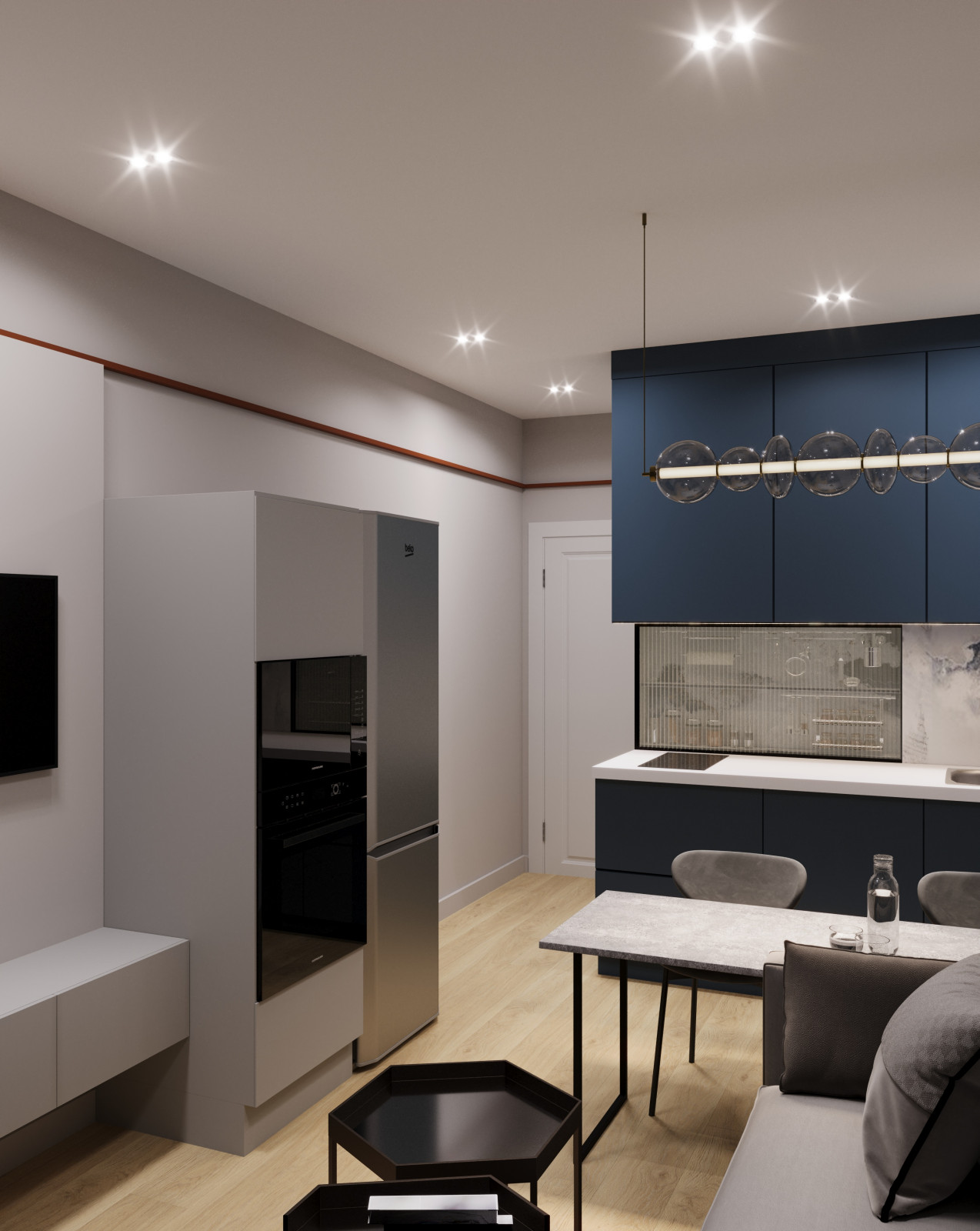 Однокомнатная квартира в ЖК Капитал, Самара