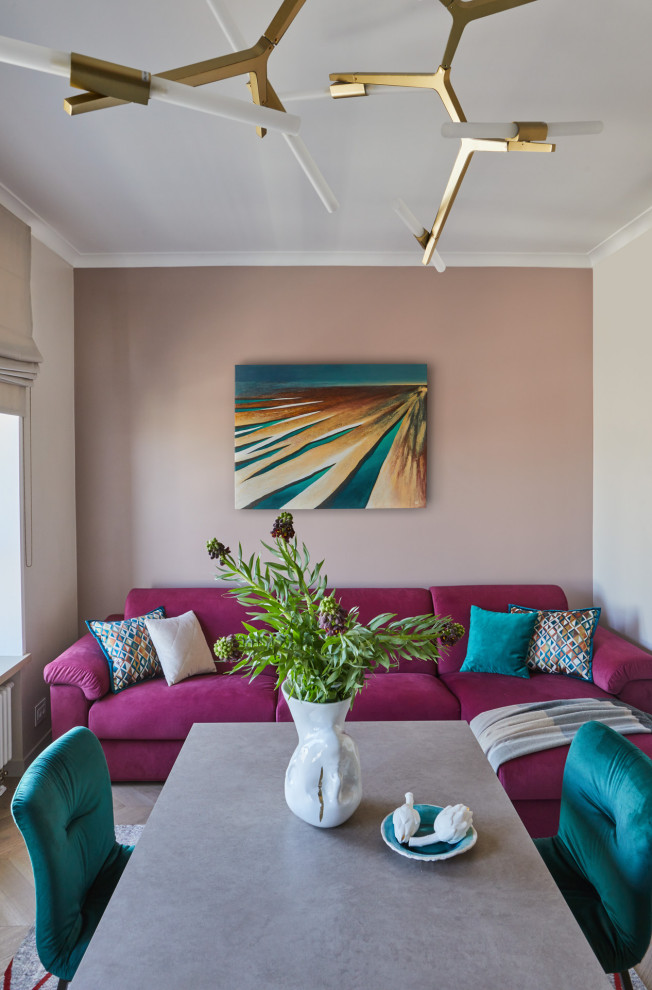 Обложка проекта: Квартира в пастельных тонах. Реализация