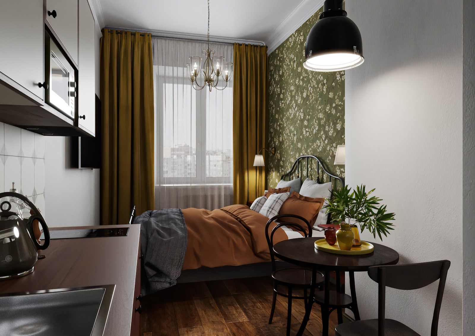 Дизайн апартов в Малой Посадской