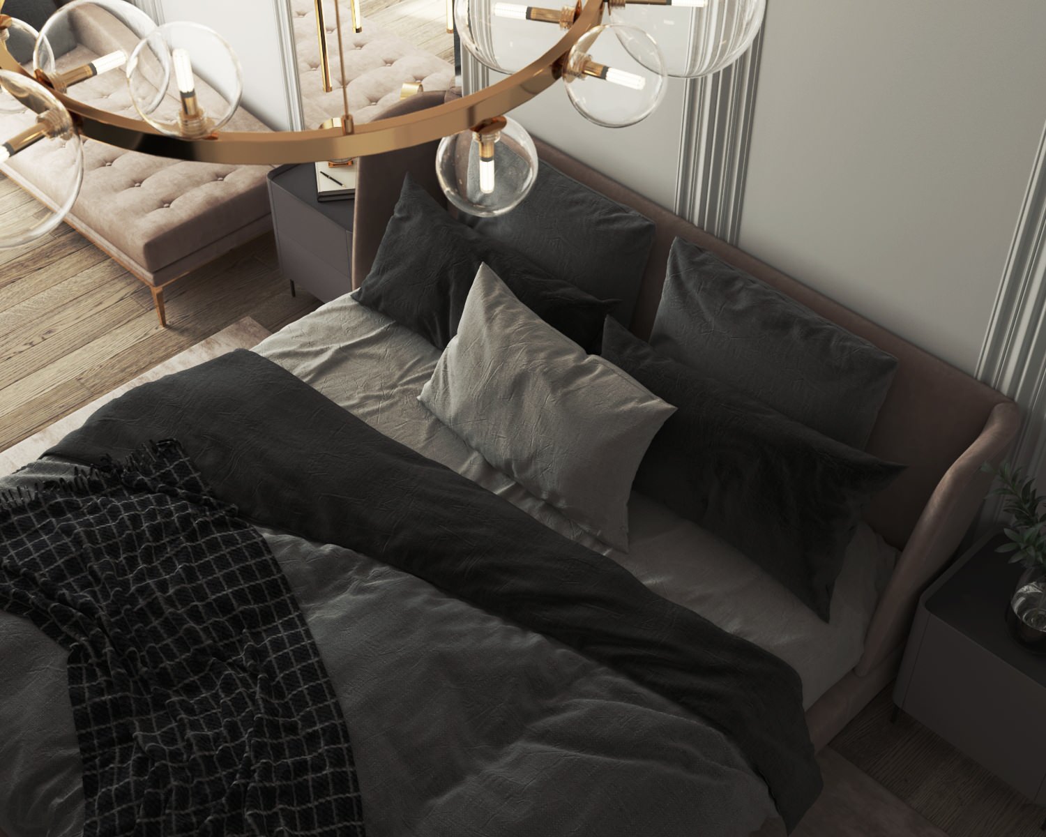 Спальня в современном стиле