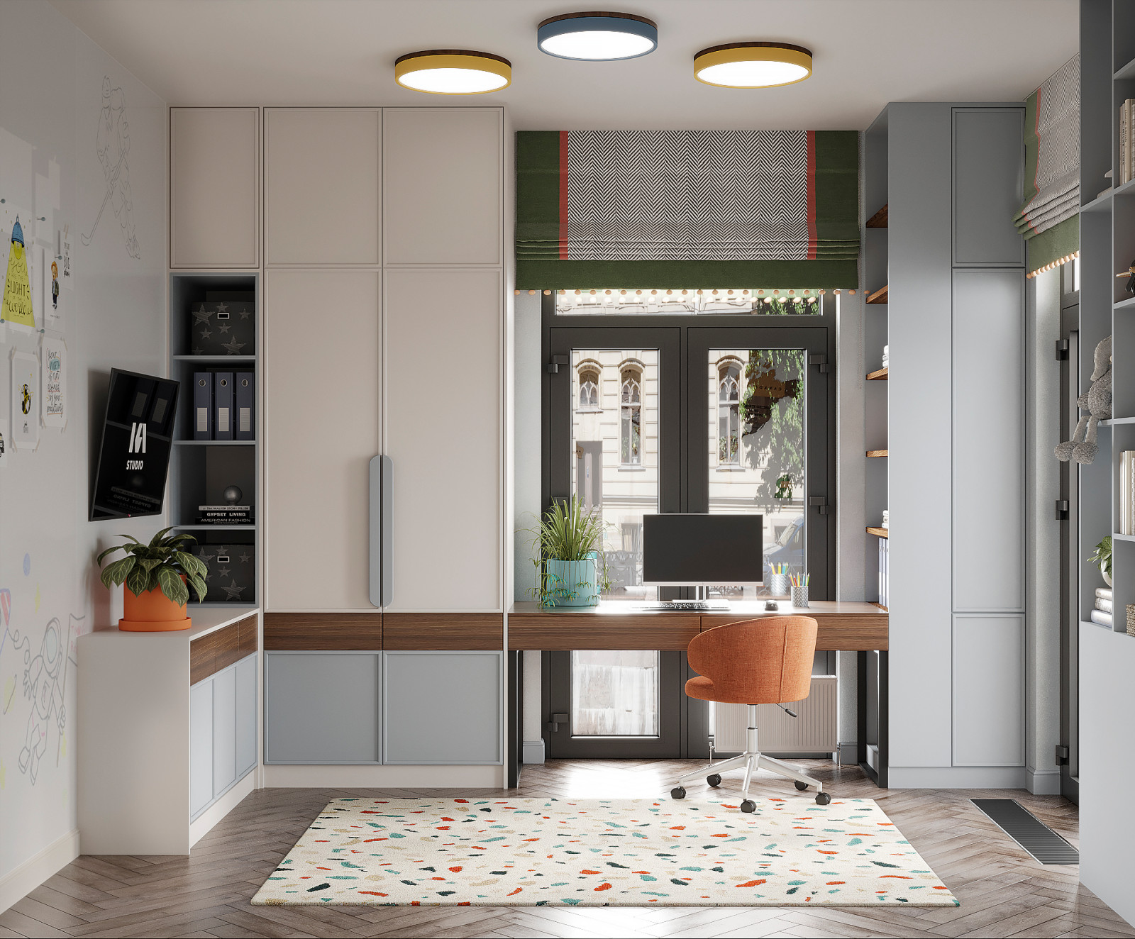 Квартира в стиле эклектика