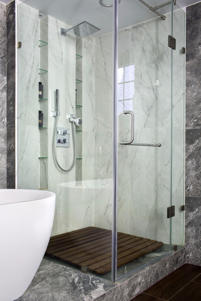 Обложка проекта: Реализованный проект | 219 кв. м | Bay view apartment | Квартира в стиле лофт