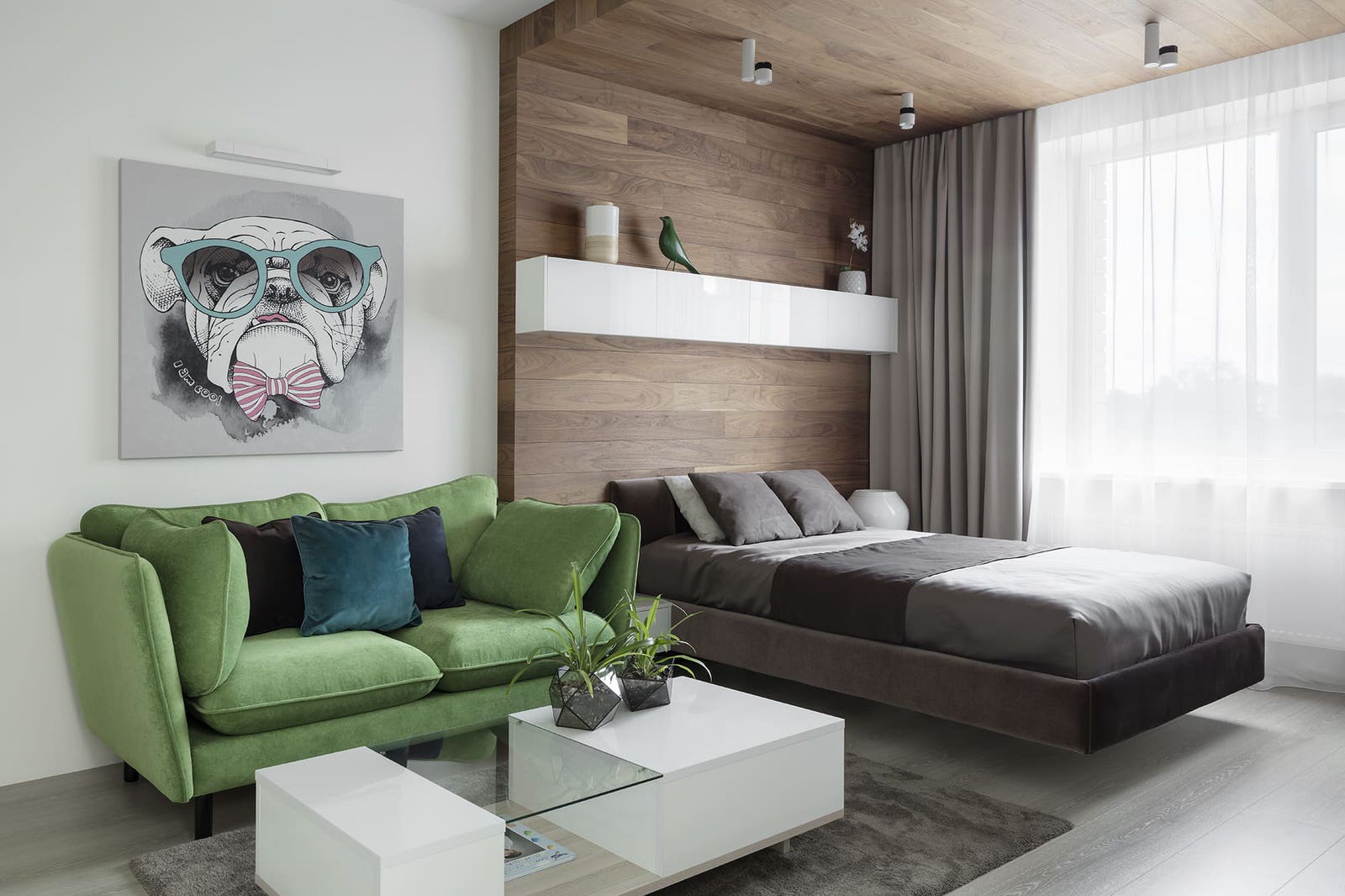 Обзор современной квартиры 170 квм. Полы без плинтуса. Двери в потолок.