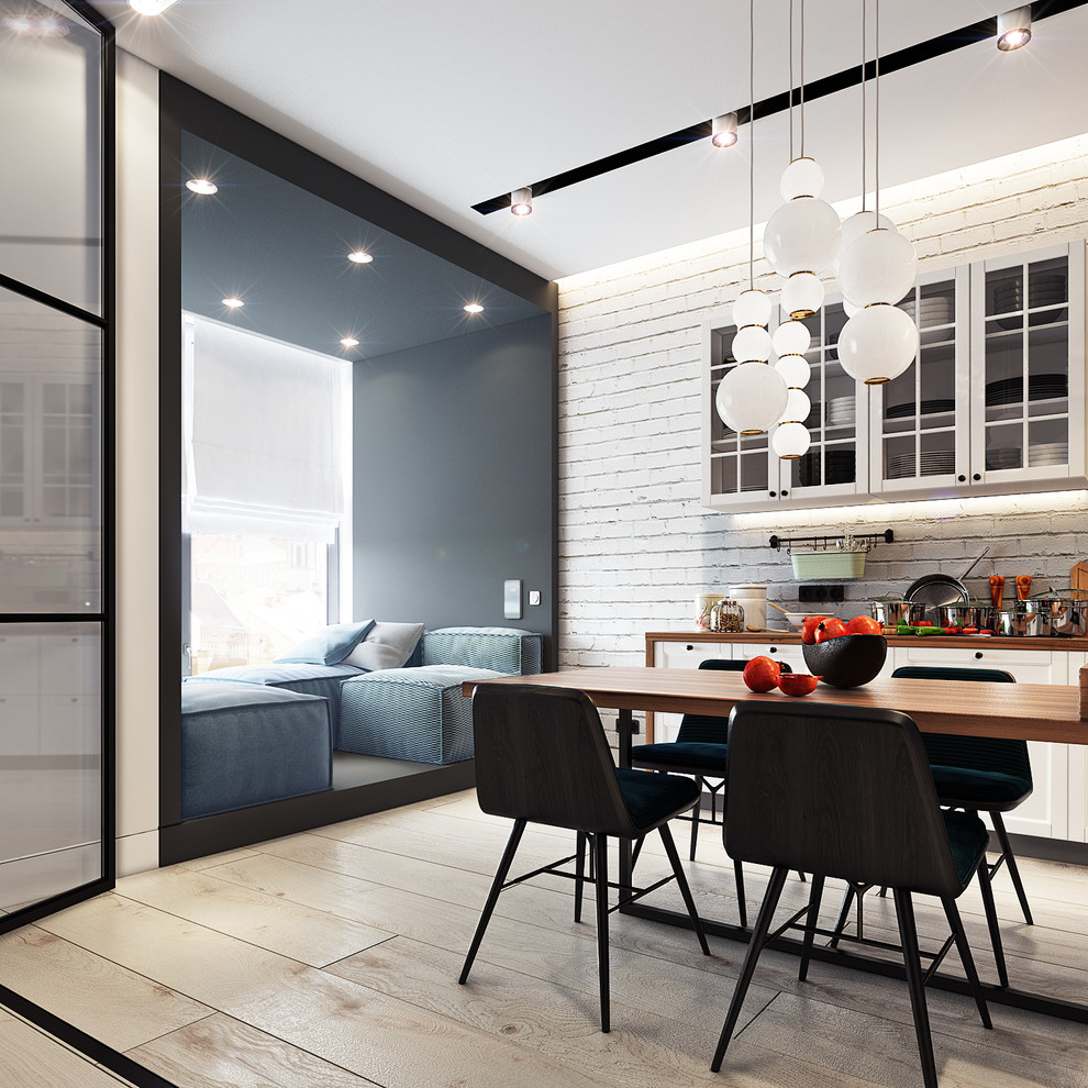 Design project of the apartment in Zagreb (50 sq.m.)