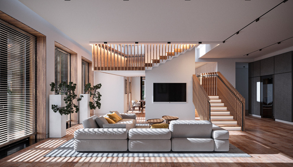 Обложка проекта: Интерьер загородного жилого дома