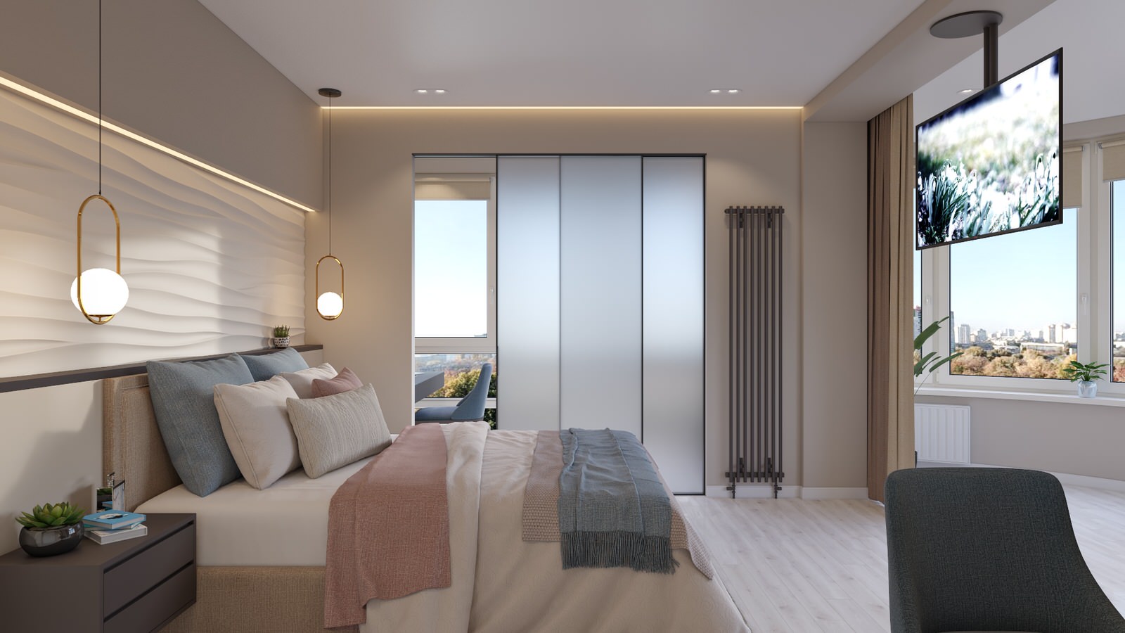 Дизайн четырехкомнатной квартиры Киев