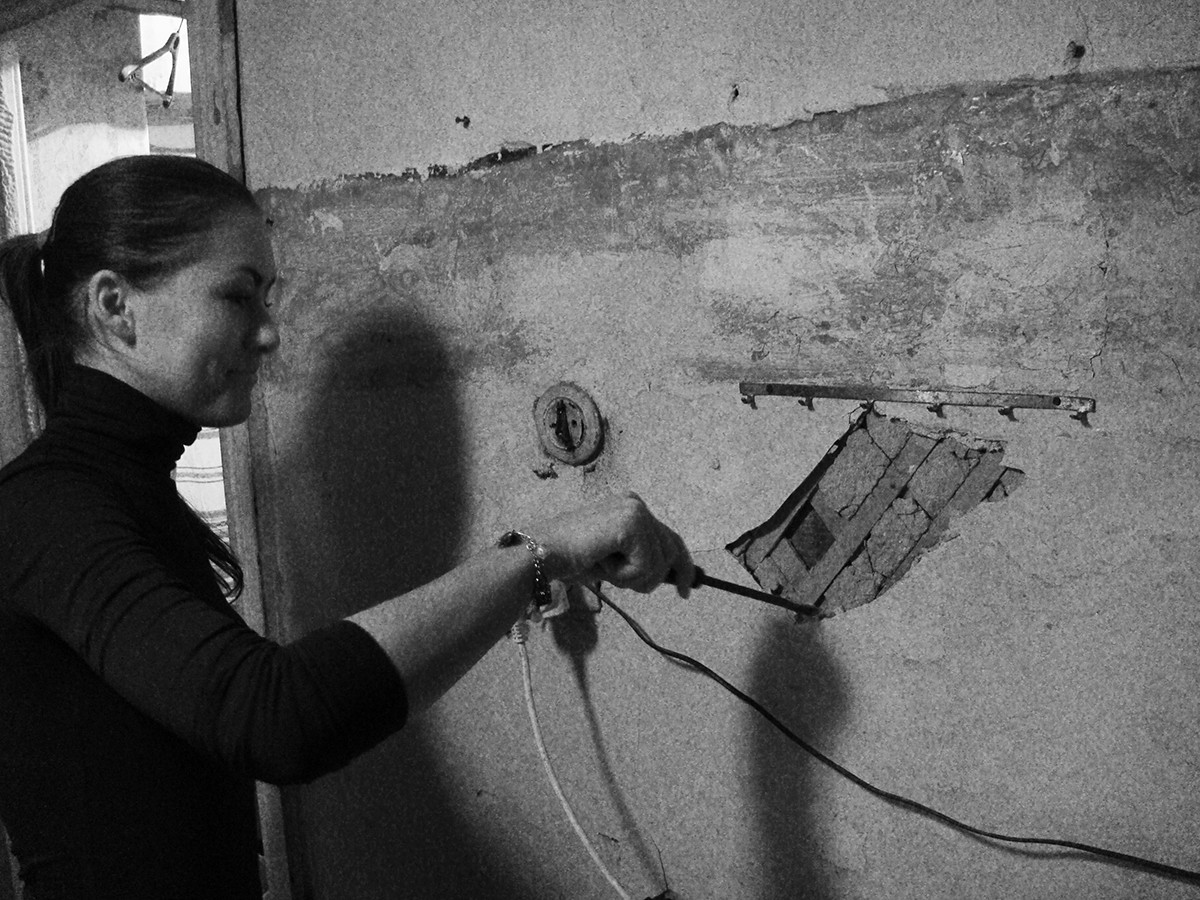 Скандинавский интерьер в немецком доме в российском городе.